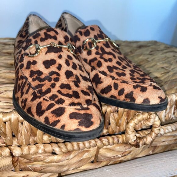Dunion Leopard Print Loafers (7M) - Picture 4 of 7